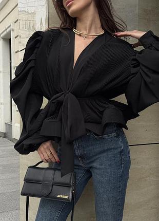 Жіноча блуза із натуральної тканини 🖤
