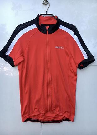 Велоджерсі craft ab jersey чоловіча червона (м-ка) велофутболка