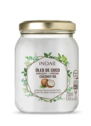 Кокосова олія inoar oleo de coco virgem, 200 мл