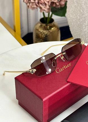 Солнцезащитные очки cartier2 фото