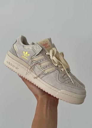 Кроссовки adidas forum 84 low premium beige