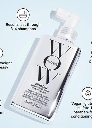 Спрей для выравнивания волос color wow dream coat supernatural spray, 200 мл