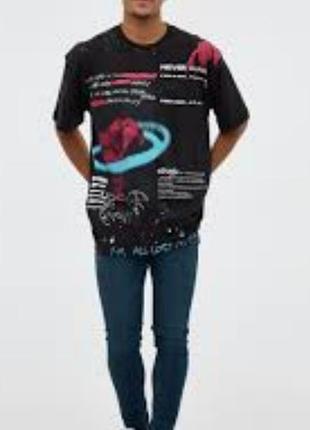 Футболка в стилі графіті inside