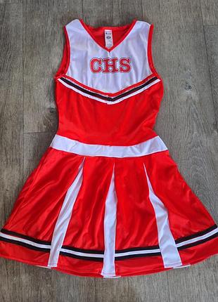 Костюм брючинер,черлидерша размер xs