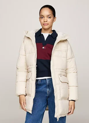 Жіноча тепла куртка tommy hilfiger