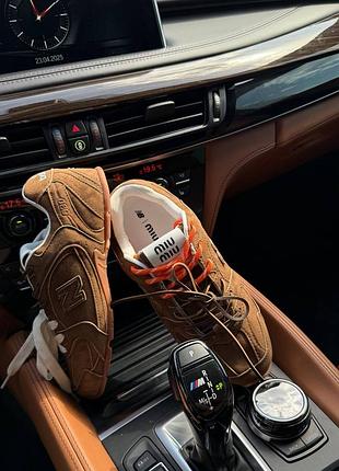 Женские кроссовки new balance x miu miu 530