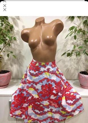 Нова натуральна спідниця кльош