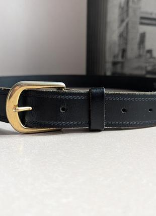 Ремень из натуральной кожи made in england унисекс под брюки с декоратив. тиснением