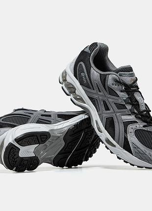 Мужские кроссовки asics gel-nimbus 10.1 grey black 41-42-43-44-45-46