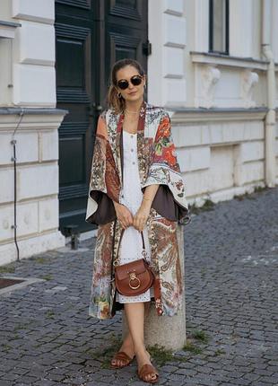 Кимано zara редкий кардиган, уличный халат