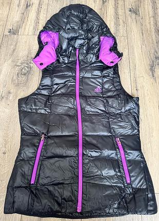 Жіночий жилет чорного кольору adidas