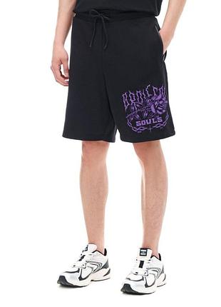 Чоловічі шорти cropp broken souls чорні | нові з біркою xl/xxl