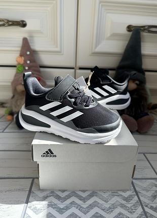 Дитячі кросівки на липучках  adidas fortarun оригінал