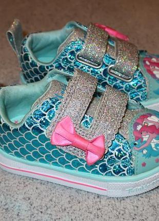 Кросівки skechers з мигалками оригінал — 21 розмір