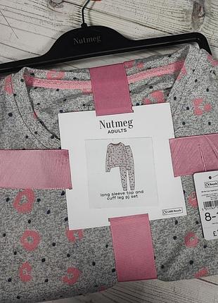 Женская пижама, домашний костюм nutmeg