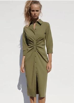 Платье-платье миди zara