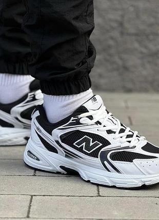 Чоловічі кросівки new balance 530 white black
