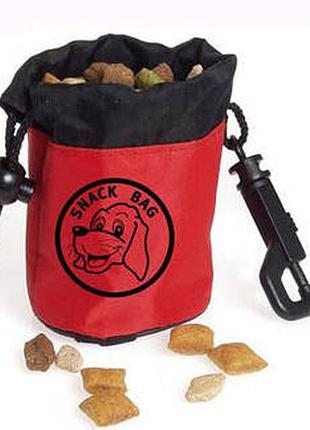 Сумка для лакомства karlie-flamingo snack bag для дрессировки собак, нейлон, 6.5х7 см