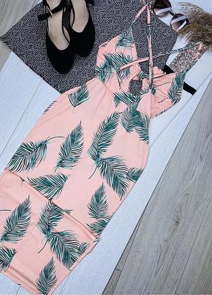 Нова міді сукня asos s плаття футляр сукня з відкритою спиною літній сарафан