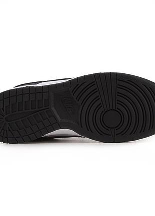Кросівки nike sb dunk low retro white black 7