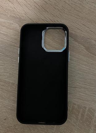 Чохол на iphone 14 pro max max чорний2 фото