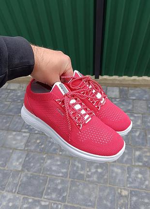Кроссовки женские geox d spherica розовые 40 размер итальялия