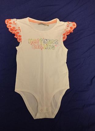 Новый нарядный бодик original marines на 2-4 года