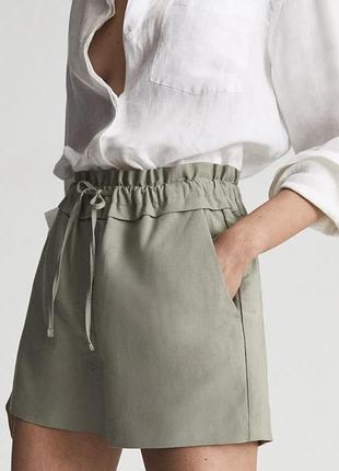 Льняные шорты reiss macey