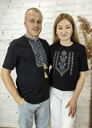 Вышитые футболки в наличии