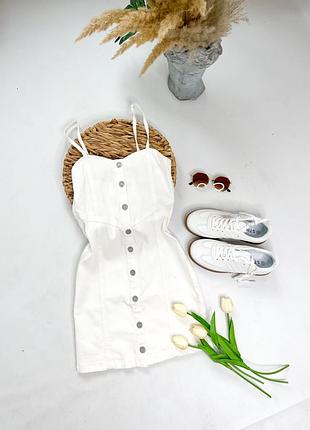 Джинсовий сарафан 34