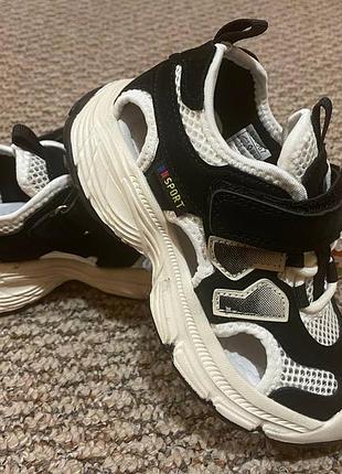 Сандалії босоніжки із закритим носочком jonggolf для хлопчика 29 30 31