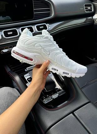 Nike air max plus triple white 5