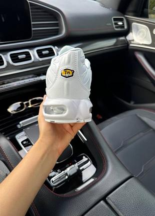 Nike air max plus triple white 3