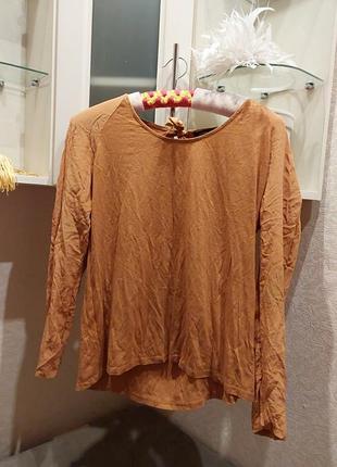 Блузка, світшот м.л рукава натуральний шовк