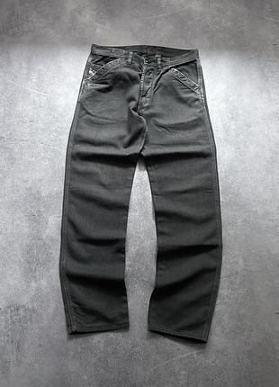 Diesel black & gold grey regular jeans (оригіналі джинси дизель)