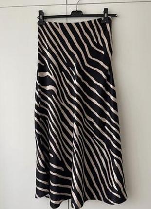 H&m сатиновая юбка