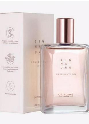 Туалетна вода signature generation2 фото