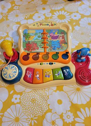 Музыкальная игрушка пианино vtech baby sing and discover piano
