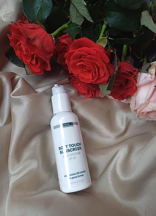 Увлажняющий солнцезащитный крем spf 30 dmk soft touch sunscreen крем для лица