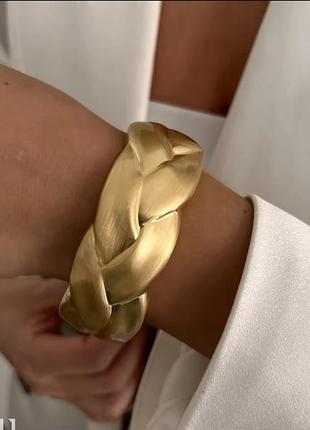 Браслет женский массивный стильное оригинальное украшение