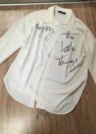 Рубашка, белая рубашка