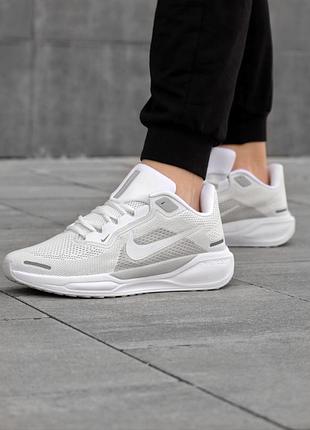 Чоловічі спортивні кросівки nike білі | кросівки nike pegasus 41