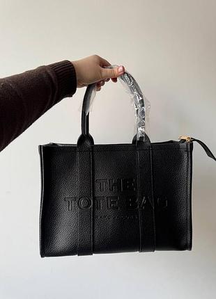 Женский шоппер the tote bag (черный)