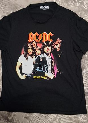 Футболка ac dc rock metal