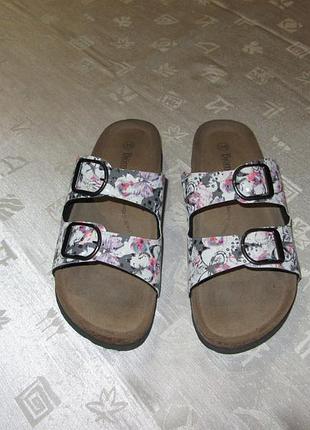 Шльопанці  bjorndal сандалі жіночі як birkenstock р. 38 - 39