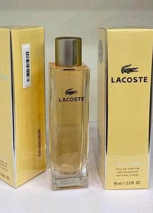Парфуми lacoste pour femme ,духи лакоста пур фем ,лакоста жовта,парфюм лакоста желтая