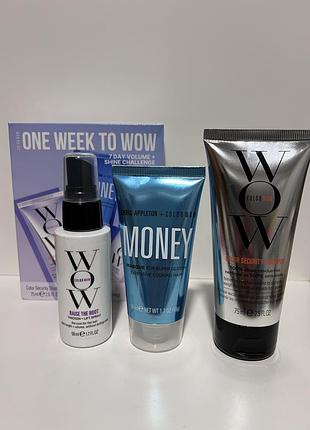 Набір по догляду за волоссям color wow 7 day volume shine challenge