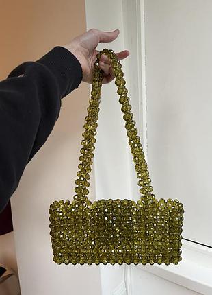 Сумка з намистин /бісеру ручної роботи