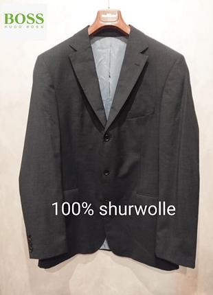 Hugo boss костюмний вовняний піджак преміальної якості від люксового бренду