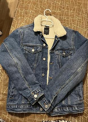 Джинсовка на утеплені,чоловіча